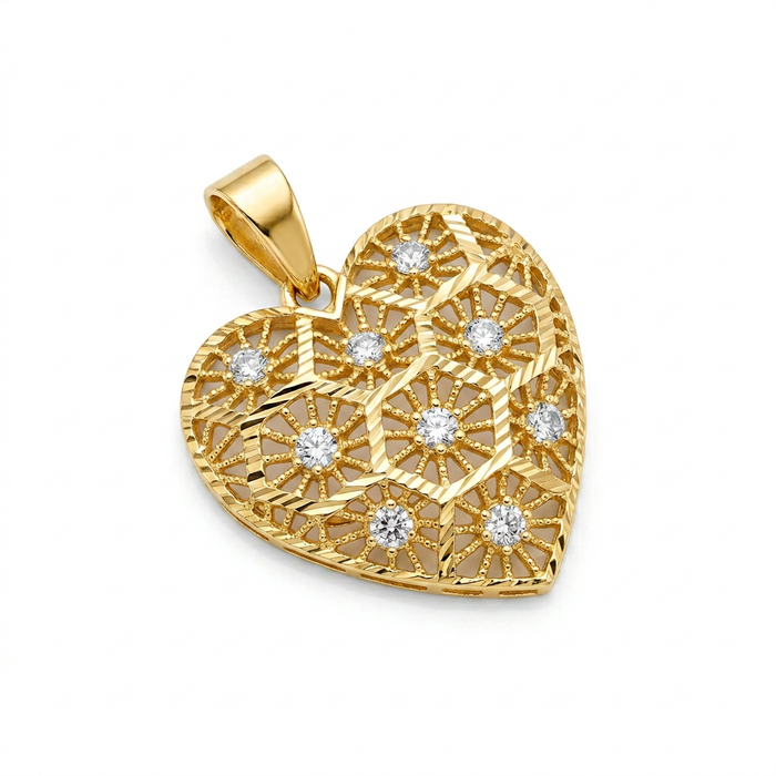 Reesu Special Diamond Pendent Set