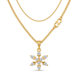 24k Chain Pendent